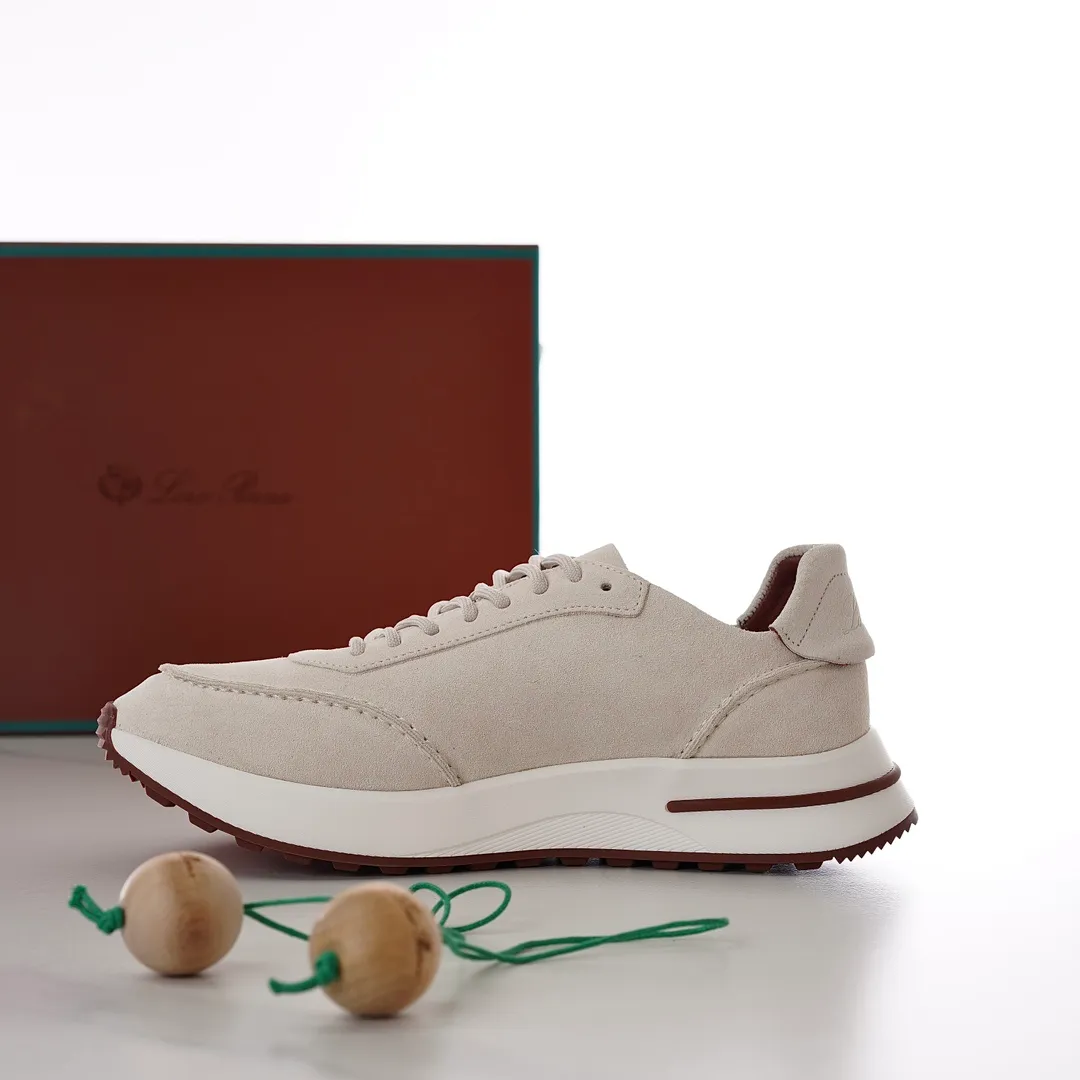 Factory price: 480💰 loro men's shoes💰iana/L men's shoes💰 Size: 38-45, customized 45 non-returnable Materials: The upper is made of elastic cloth for routing. Anti-fleece fabric is wrapped on the front and back to ensure stability. The back is equipped with a cushion to improve wearing comfort. Breathable mesh shoes. Elastic cloth inner𥚃 latex mesh insole. Sole I Men's Shoes💰Foam Combination T Men's Shoes💰U Outsole